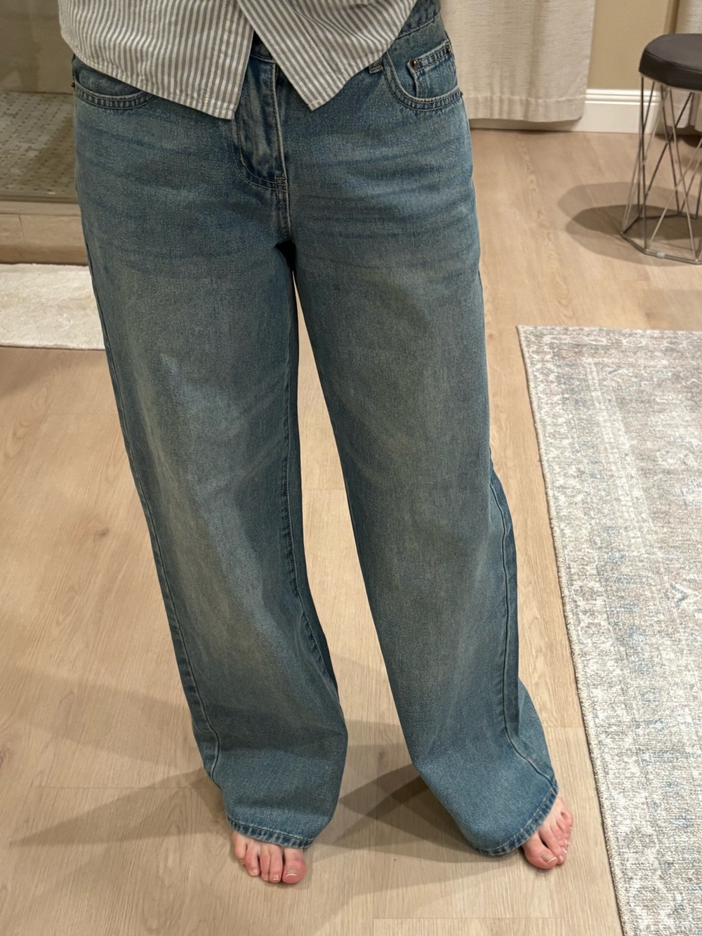 Raelynn Washed Low Rise Baggy - Picture 2 of 7